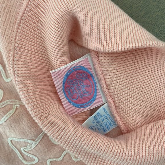 Vintage bubblegum pink mockneck sweater - Picture 6 of 6